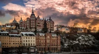 Stadsgata på Södermalm i Stockholm som är ett klassiskt exempel på gentrifiering